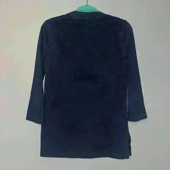 Vineyard Vines Upper Keys Rope Tunic Navy Blue & Mint Size Small - Picture 7 of 8